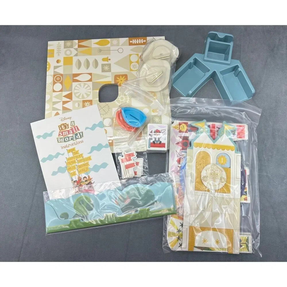 Disney It's a Small World Funko Board Game 2021 Mary Blair Style 3D Game